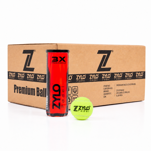 ZYLO Premium Padel Balls - 24 Tubes