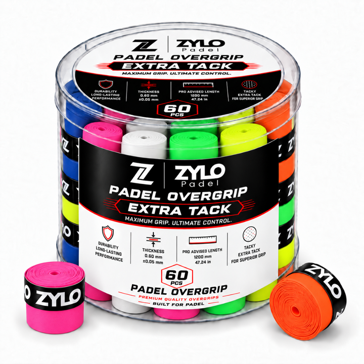 Overgrips Tub of 60 - Multi-colour