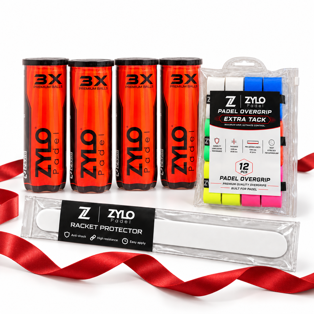 Padel essentials gift set in multicolour